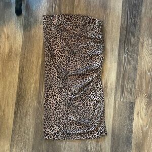 SHEIN Leopard Print Pencil Skirt